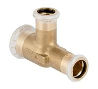 Geberit Geberit Té Mapress acier C d= 22x22x15mm, réduit, laiton Quantité:1