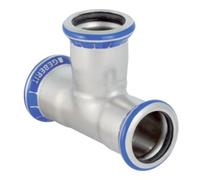 Geberit Geberit Té Mapress d= 18 mm, égal, sans LABS, acier inoxydable Quantité:1