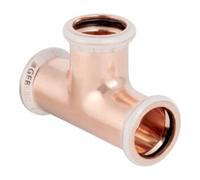 Geberit Geberit Té Mapress d= 22 mm, égal, cuivre Quantité:1