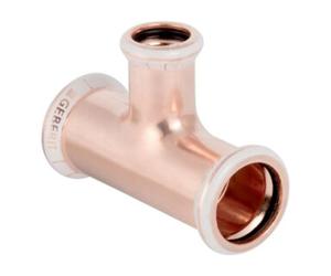Geberit Geberit Té Mapress d= 35x22x35mm, réduit, cuivre Quantité:1