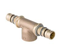 Geberit Geberit Té Mepla d 26xRp 3/4x26mm, femelle filetée, laiton rouge Quantité:1
