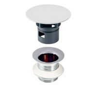 Geberit Geberit Valve de vidange G 1 1/4x80mm, hgl-vc, sortie frontale, hgl-vc Quantité:1
