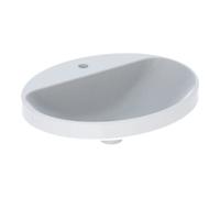 Geberit Geberit Vasque encastrée VariForm 55x45 cm, avec trop-plein, sans cache, ovale, blanc K-Tect Quantité:1