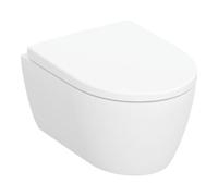 Geberit Geberit WC mural, chasse profonde iCon 36x49 cm, vrk A, ge F., sans bride, blanc mat Quantité:1