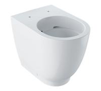 Geberit Geberit WC sur pied, chasse profonde Acanto 4,5 l, rehaussé, mural, fermé, sans bride, blanc Quantité:1
