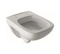 Geberit Geberit WC suspendu, cuvette à chasse profonde Renova Compact sq 6/5 l, projection réduite, blanc KeraTect Quantité:1