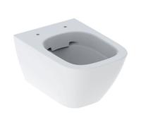Geberit Smyle Square mural à lavage WC 500379018 4,5 l, saillie raccourcie, fermé, Rimfree, blanc /KeraTect