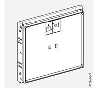 Geberit GIS Cadre d’encastrement pour armoire de toilette ONE, 461453001,