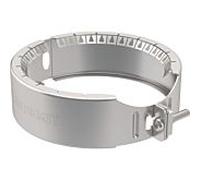 Geberit Griffe de retenue Silent PP 390608141 DN 125, pour conduites d'eau de pluie