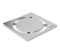 Geberit grille Circle 154311001 8 x 8 cm, pour douche de plain-pied