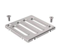 Geberit Grille d'évacuation 154.310.00.1 - 8 x 8 cm - Vissable pour douche