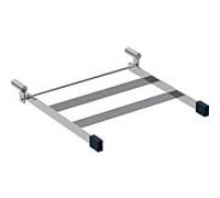 Geberit Grille 55220100 avec protection en caoutchouc pour source