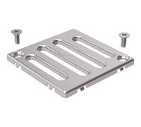 Geberit Grille pour drain de douche 8x8cm verrouillable inox 154310001