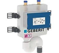Geberit hygiène flush 616236001 d = 50mm, sans interfaces, montage en saillie / encastré, 2 connexions murales