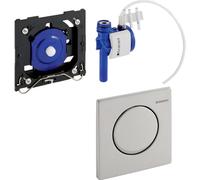 Geberit HyTouch système de commande d'urinoir pneumatique avec plaque de commande Mambo inox 116.013.fw.1