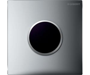 Geberit HyTronic Bouton de commande urinoir infrarouge 230V avec plaque de commande Sigma 10 chrome brillant 116.025.KH.1