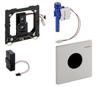 Geberit HyTronic système de commande d'urinoir infrarouge à piles avec plaque de commande Mambo inox 116.033.fw.1