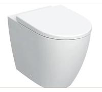 Geberit ICON 502.383.JT.1 RIMFREE WC mural avec siège souple Blanc mat