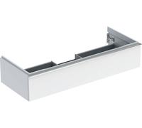 Geberit iCon armoire 118.4x47.6x24.7 cm sous-lavabo suspendu blanc-chrome 502.313.01.2