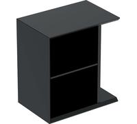 Geberit Élément latéral iCon suspendu 37x40x24,5 cm avec box à poussière Laque de lave matte