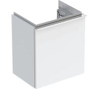Geberit iCon armoire 37x27.9x41.5 cm sous-lavabo suspendu blanc-chrome 502.301.01.2