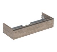 Geberit iCon meuble sous-vasque 502313JR1 118,4x24,7x47,6cm, poignée noyer/lave mat