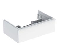 Geberit iCon meuble sous-vasque 502311011 74x24,7x47,6cm, blanc / laqué brillant