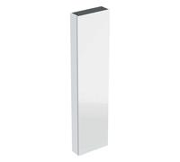 Geberit iCon armoire haute avec une porte, 45x180x15 cm, 502317, 502.317.01.2, Couleur: corps : blanc / laqué brillant, façade : blanc / verre brillant