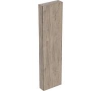Geberit iCon armoire haute avec une porte, 45x180x15 cm, 502317, 502317JR1, Couleur: Noyer hickory / mÃ©lamine structure bois - CM
