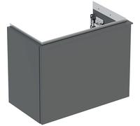 Geberit iCon - Meuble sous vasque avec 1 tiroir frontal 520x415x307mm lava mat/lava mat