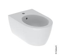 Geberit Bidet mural iCon 501898008 forme fermée avec trop-plein blanc KeraTect