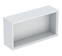 Geberit iCon - Étagère avec compartiment ouvert 450x233x132mm white matt/white matt
