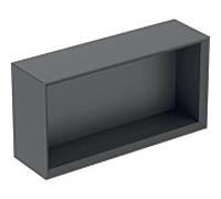 Geberit Boîte murale iCon 502322JK1 45 x 23,3 x 13,2 cm, rectangulaire, lave/laqué mat