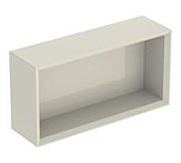 Geberit Boîte murale iCon 502322JL1 45×23,3×13,2 cm rectangulaire gris sable laqué brillant
