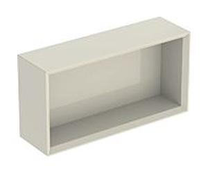 Geberit iCon boîte murale 502322JL1 45x23,3x13,2cm, rectangulaire , gris sable/laqué brillant