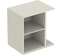 Geberit Élément latéral iCon 502325, suspendu, box poussières, 37x40x27,3 cm, laqué gris sable