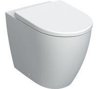 Geberit iCon ensemble cuvette + abattant sur pied sans bride blanc mat 502.383.JT.1