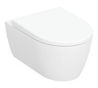 Geberit iCon ensemble cuvette + abattant suspendue oui blanc brillant 501.664.00.1