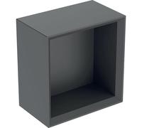 Geberit iCon boîte murale 502321JK1 22,5x23,3x13,2cm, carré, lave/laqué mat