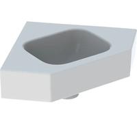 Geberit iCon lavabo 46x33 cm d'angle classique blanc brillant 124730000