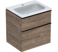 Geberit iCon lavabo avec meuble 60 cm noyer 502.335.JR.1