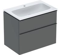Geberit iCon lavabo avec meuble 75 cm anthracite 502.332.JK.1