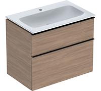 Geberit iCon lavabo avec meuble 75 cm chêne 502.336.JH.1