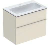 Geberit iCon lavabo avec meuble 75 cm grise 502.332.JL.1