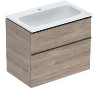 Geberit iCon lavabo avec meuble 75 cm noyer 502.332.JR.1