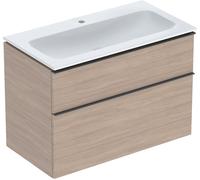 Geberit iCon lavabo avec meuble 90 cm chêne 502.333.JH.1