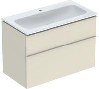 Geberit iCon lavabo avec meuble 90 cm grise 502.333.JL.1