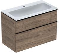 Geberit iCon lavabo avec meuble 90 cm noyer 502.337.JR.1