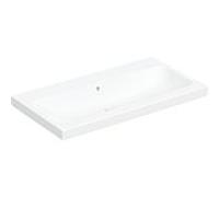 Geberit iCon lavabo lumineux 501836003 90x48cm, sans trou pour robinetterie, avec trop-plein, blanc