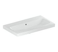 Geberit iCon lavabo lumineux 501842003 75x42cm, sans trou pour robinetterie, avec trop-plein, blanc